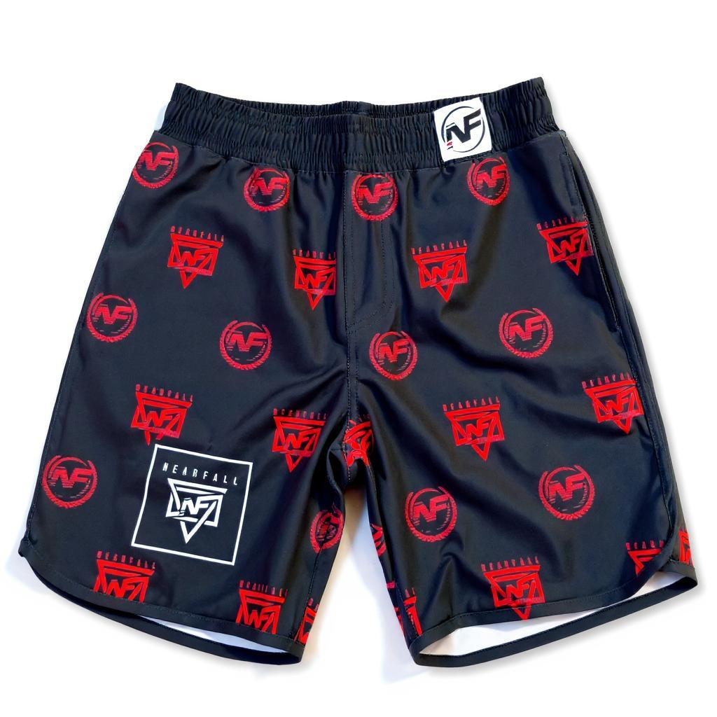 Red Repeat Hybrid Shorts (A1L) – Nearfall Clothing