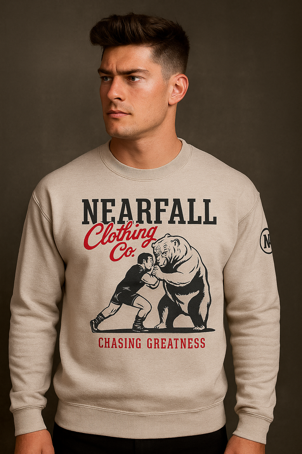 Bear Crew Neck Sweatshirt (B4R)
