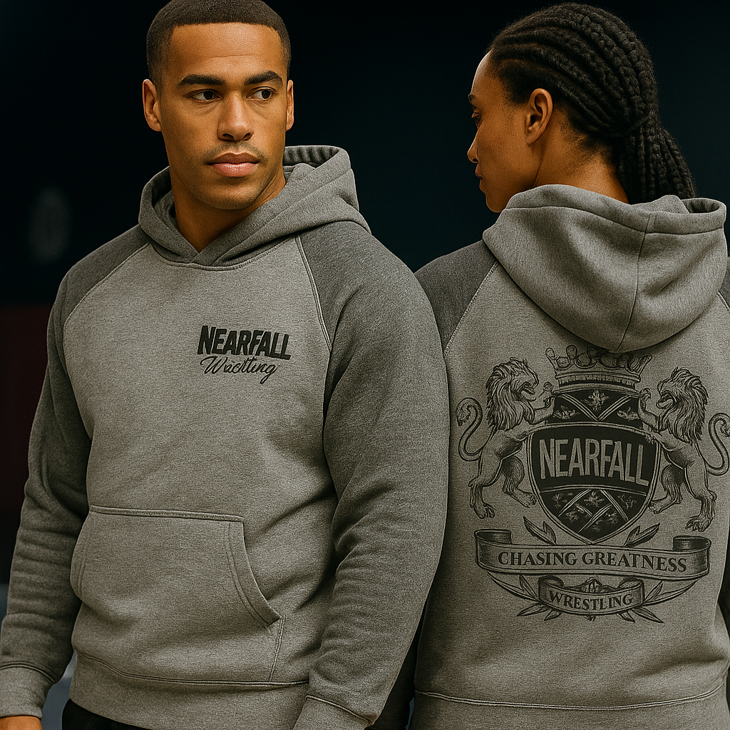 Grey Crest Hoodie (B1R)