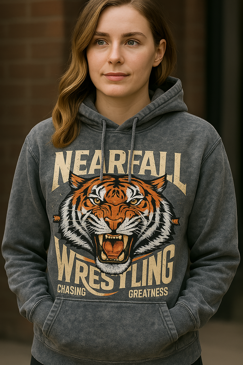 CHASING GREATNESS TIGER HOODIE