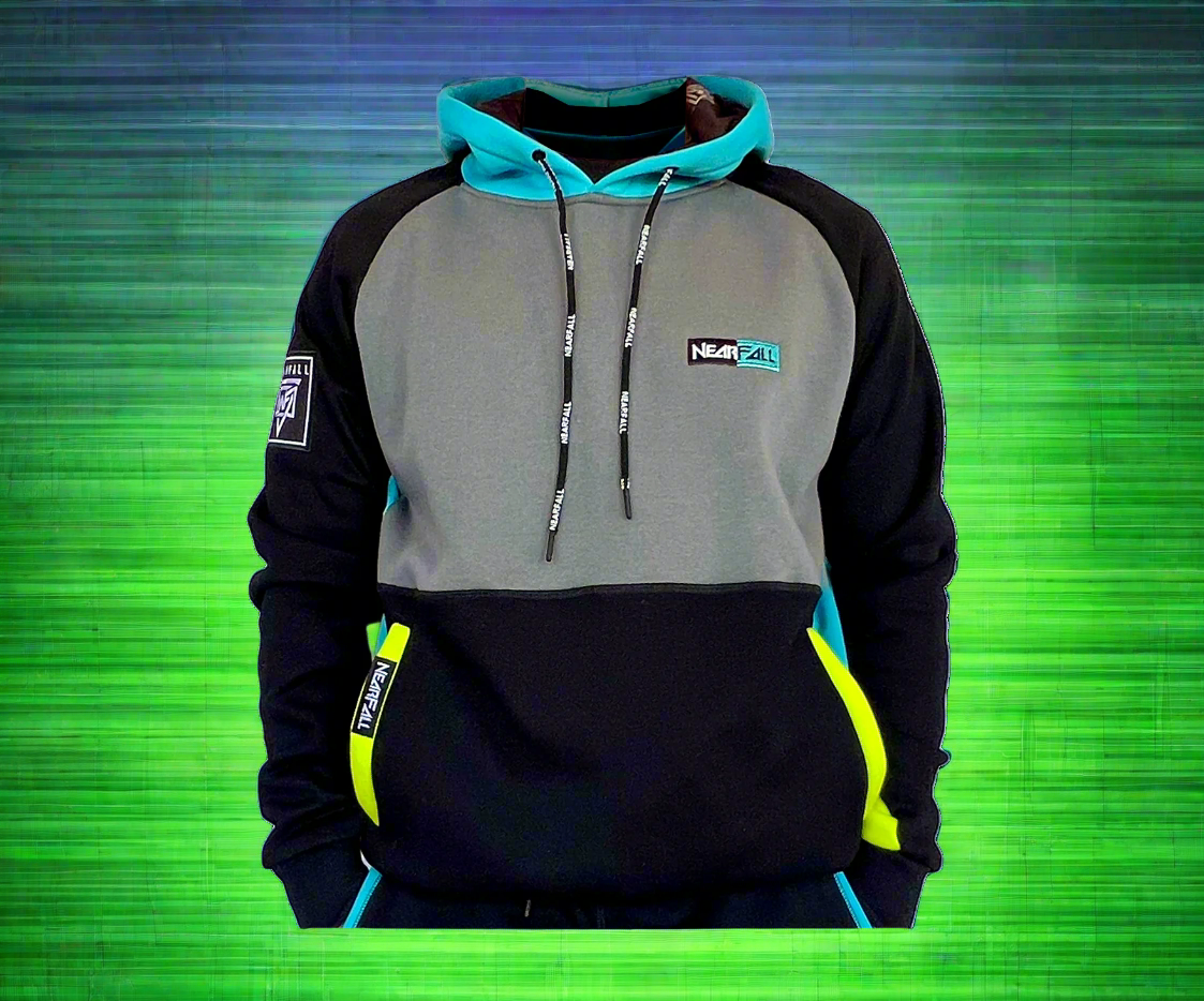 NF Neon Blue Hoodie