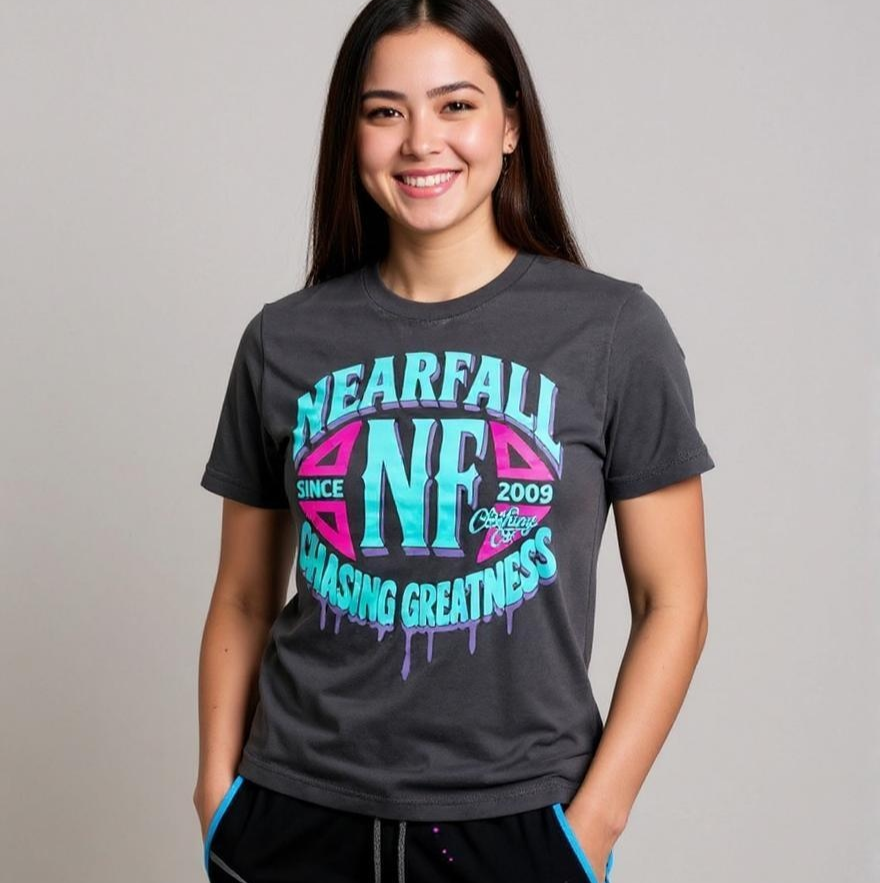 Teal and Purple Greatness Tee (C3R)