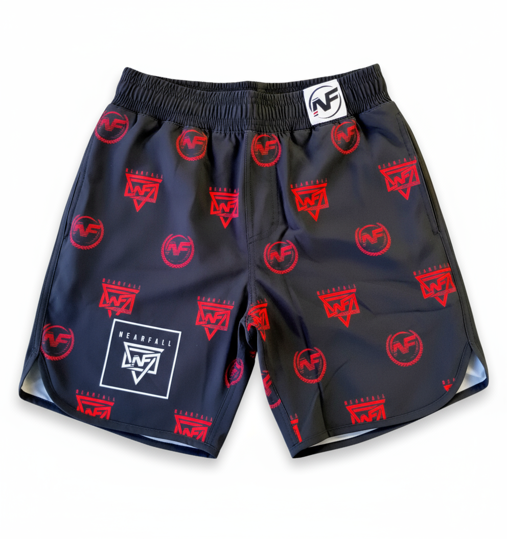 Red Repeat Hybrid Shorts (A1L)