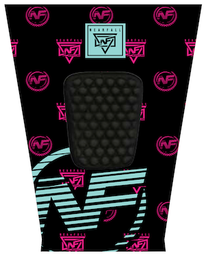 NF24- Pink Logo Knee Sleeve (D)