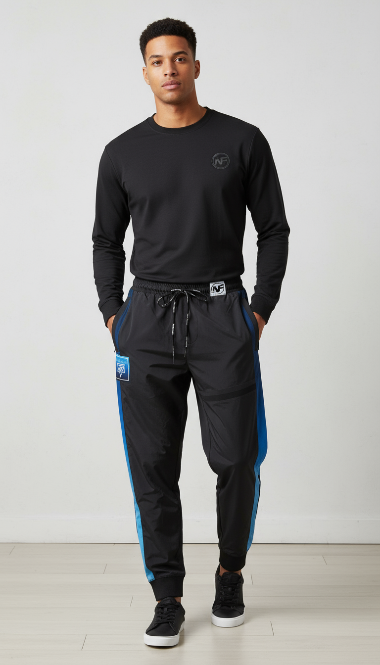 Gradient Blues Joggers