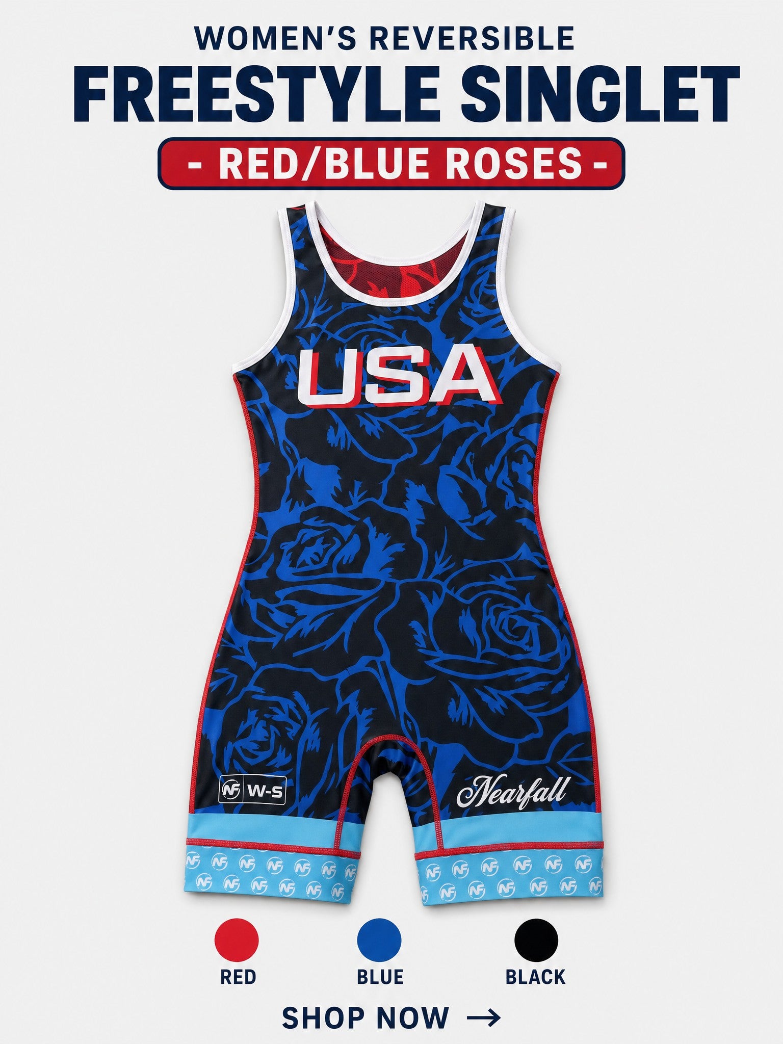 Women's Reversible Freestyle Singlets – Nearfall Clothing