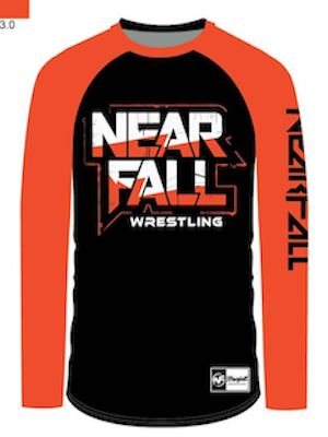 Black/Orange Bold Impact Tee