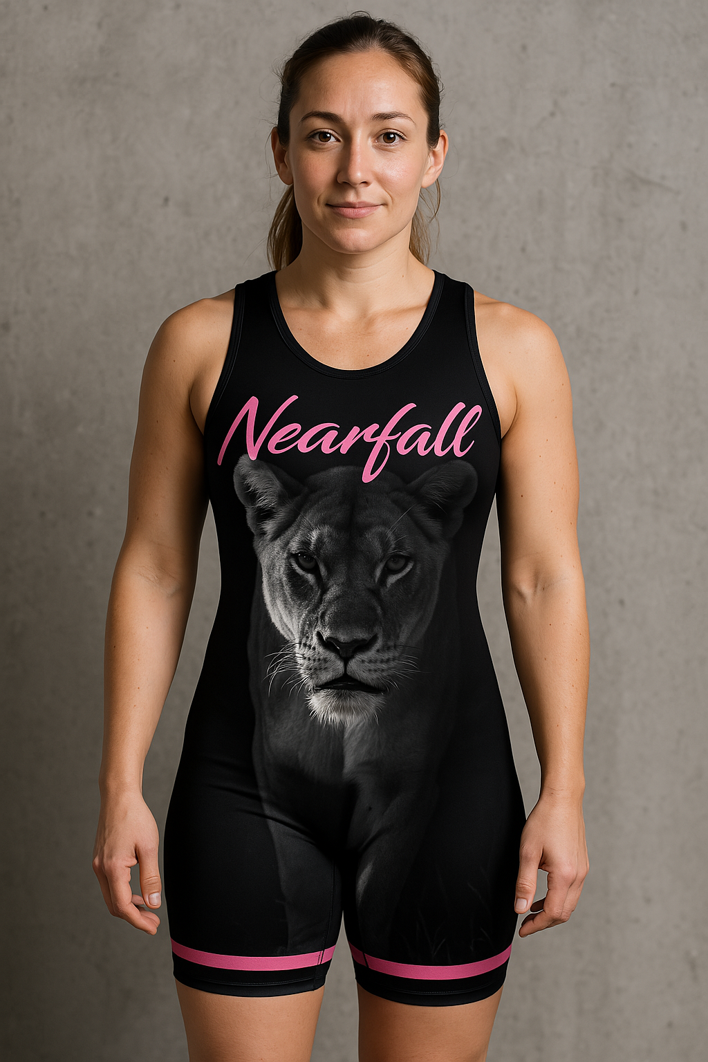 Lionness Girls Reversible Singlet (C2R)