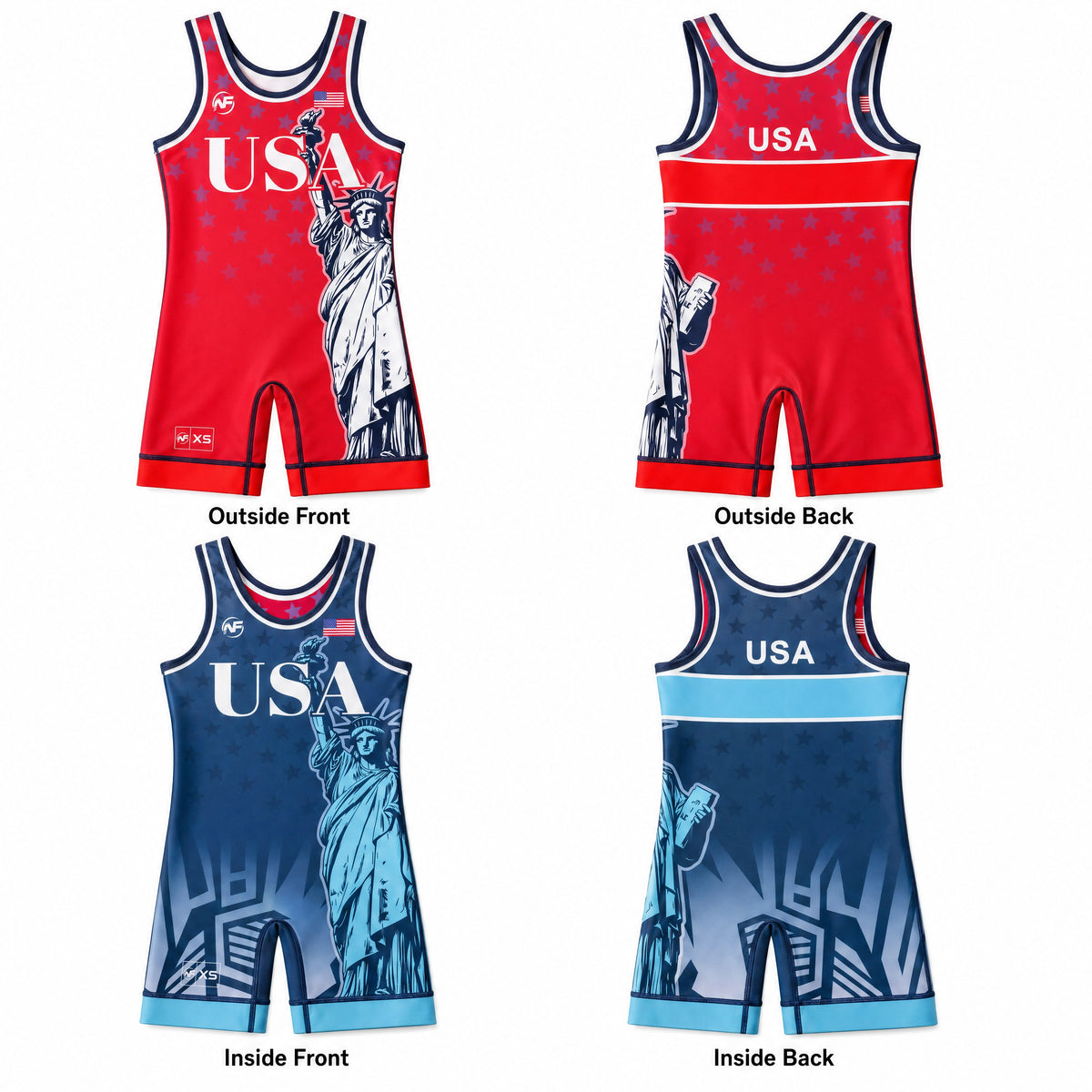 Men’s Reversible Freestyle Singlets