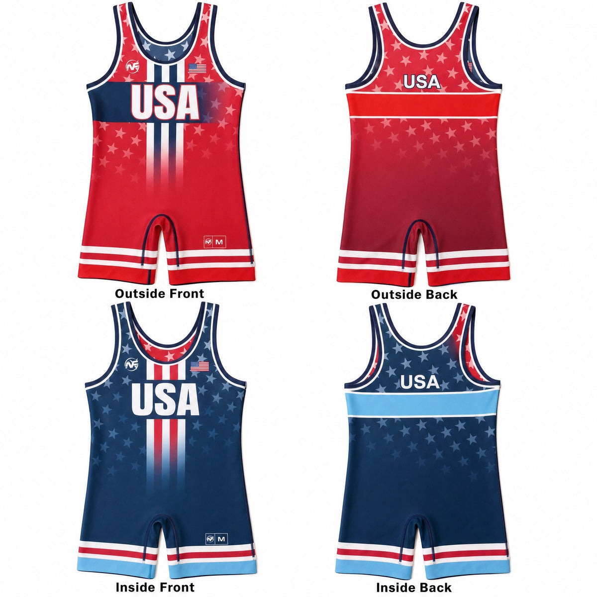 Men’s Reversible Freestyle Singlets