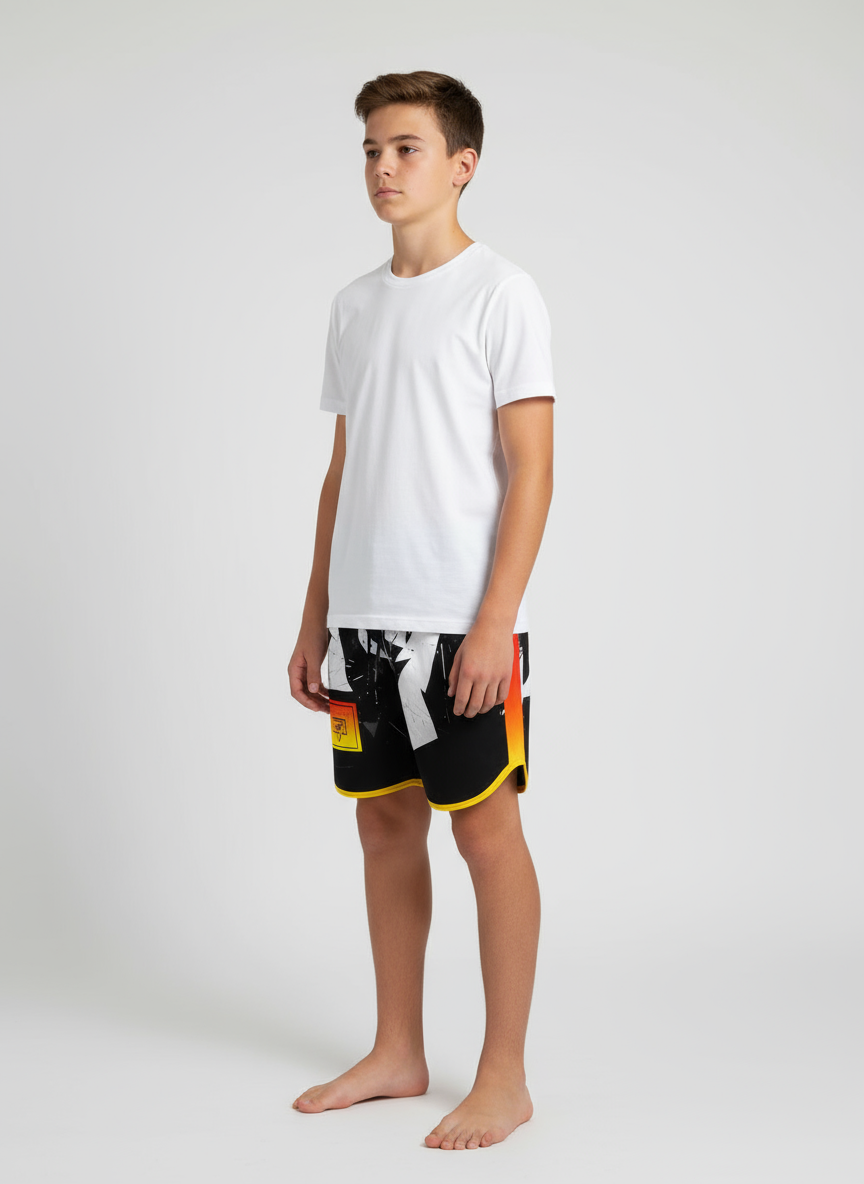 Sunrise Graphic Hybrid Shorts (A5L)